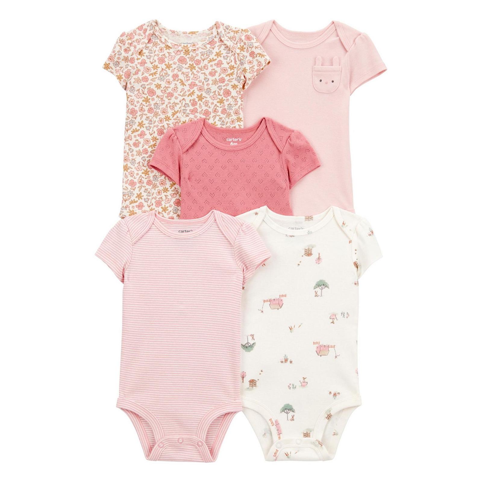 Baby Girl Carter’s 5-pk