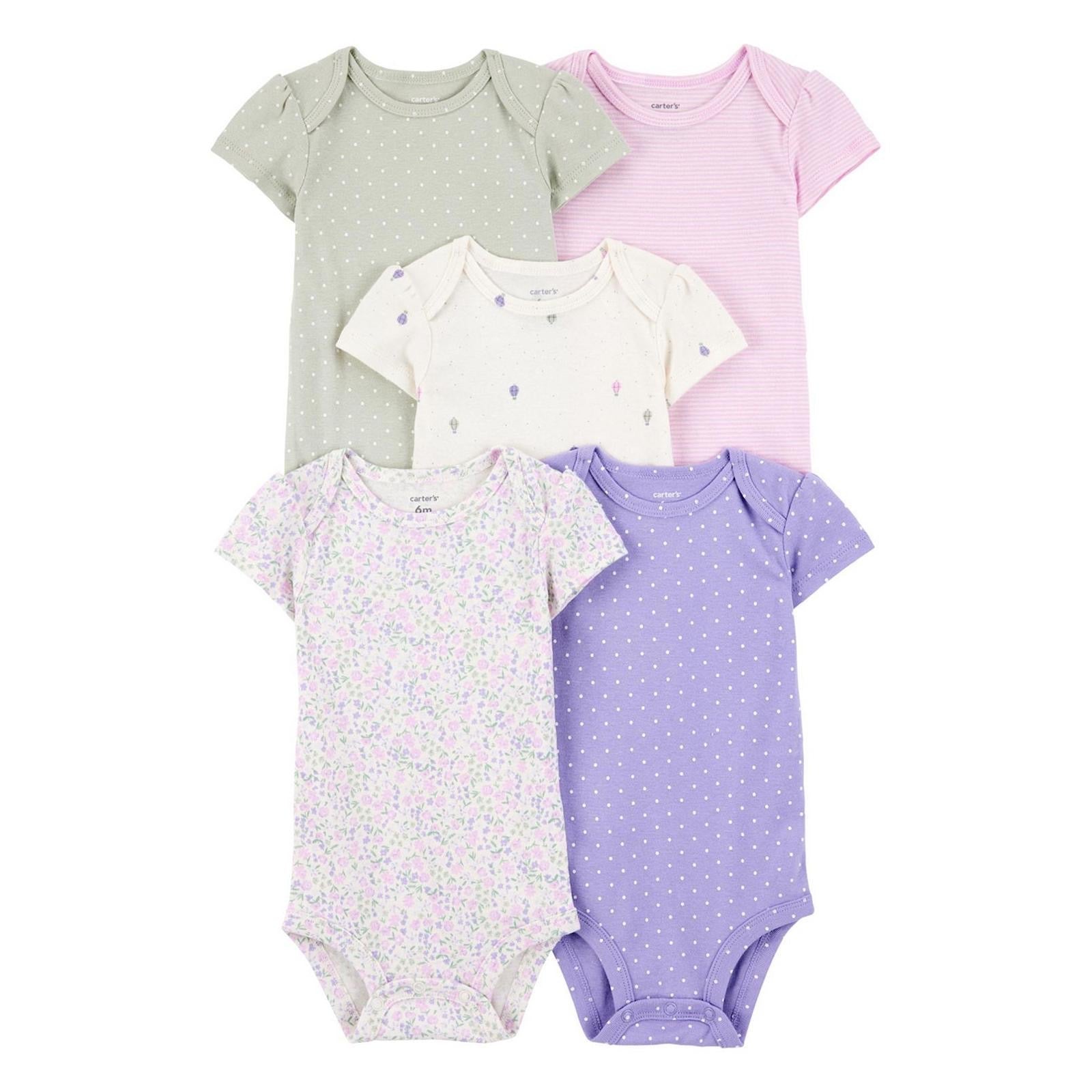 Baby Girl Carter’s 5-pk